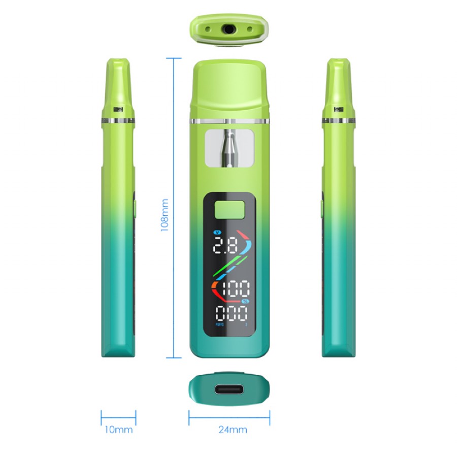 Baterías recargables desechables para pod vape